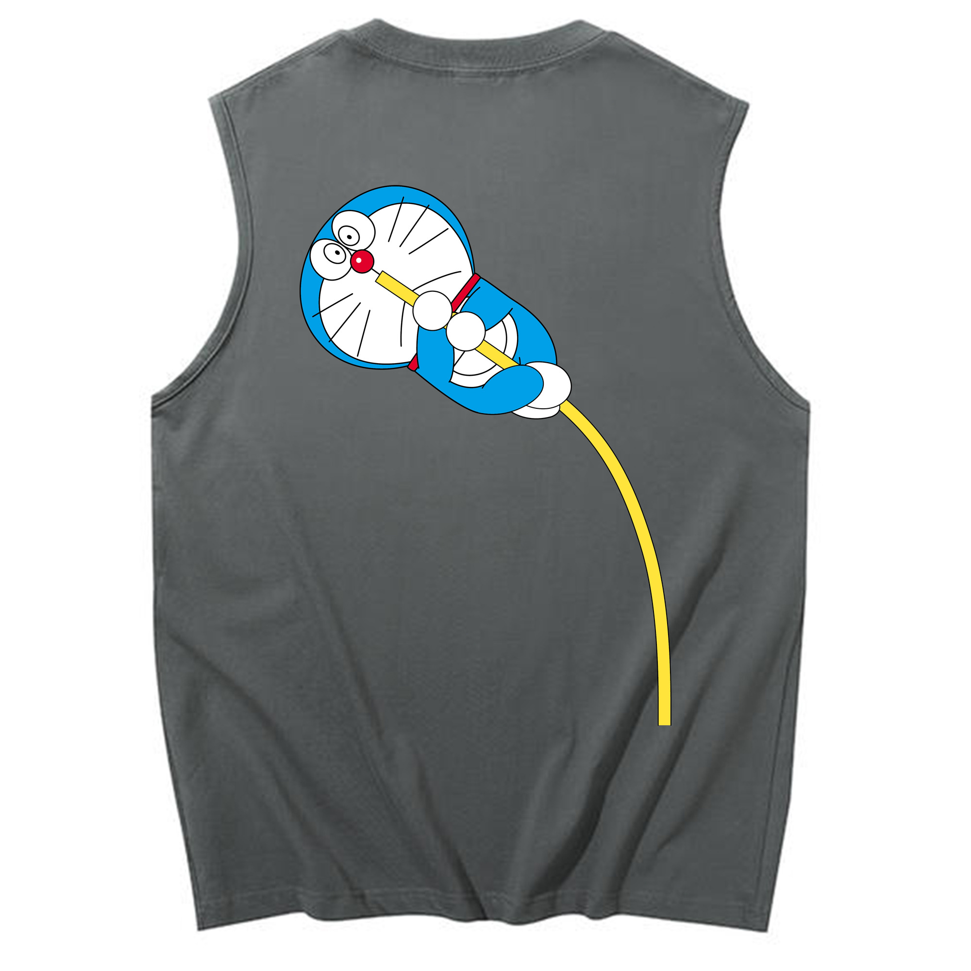 （画像用） ドラえもん Doraemon コットン100％タンクトップ（背面プリント）